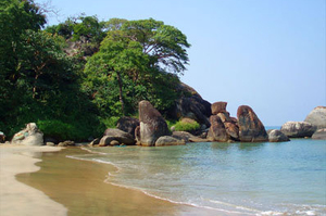 Agonda beach speed boat
